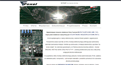 Desktop Screenshot of foxel.pl