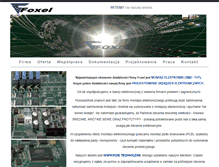 Tablet Screenshot of foxel.pl